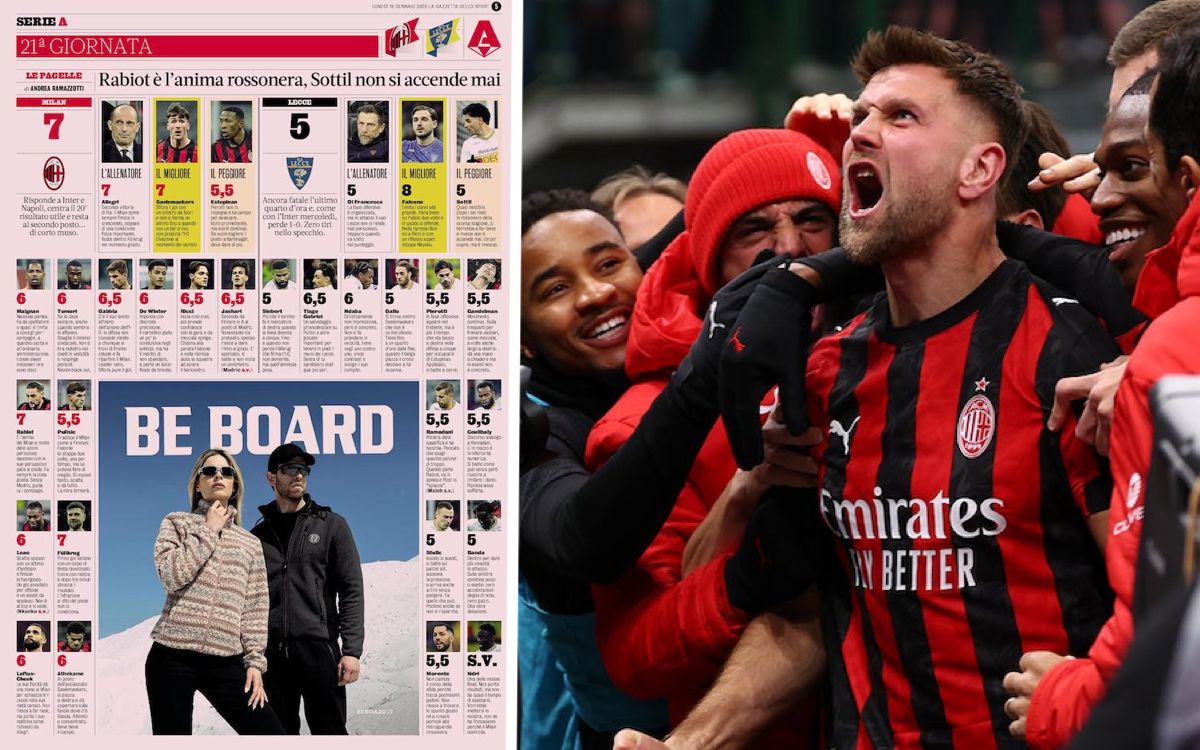 Quartet shine including super sub: Player ratings for Milan-Lecce from Italian papers