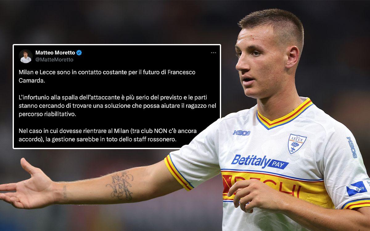 ‘Trying to find a solution’ – Moretto clarifies situation as Camarda discussions continue