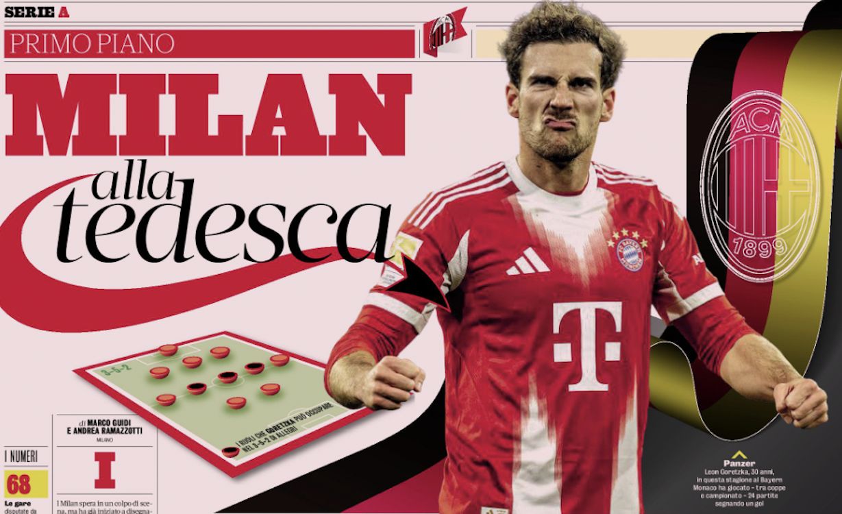 GdS: A ‘German-style Milan’ – why Tare is convinced by Bayern Munich midfielder