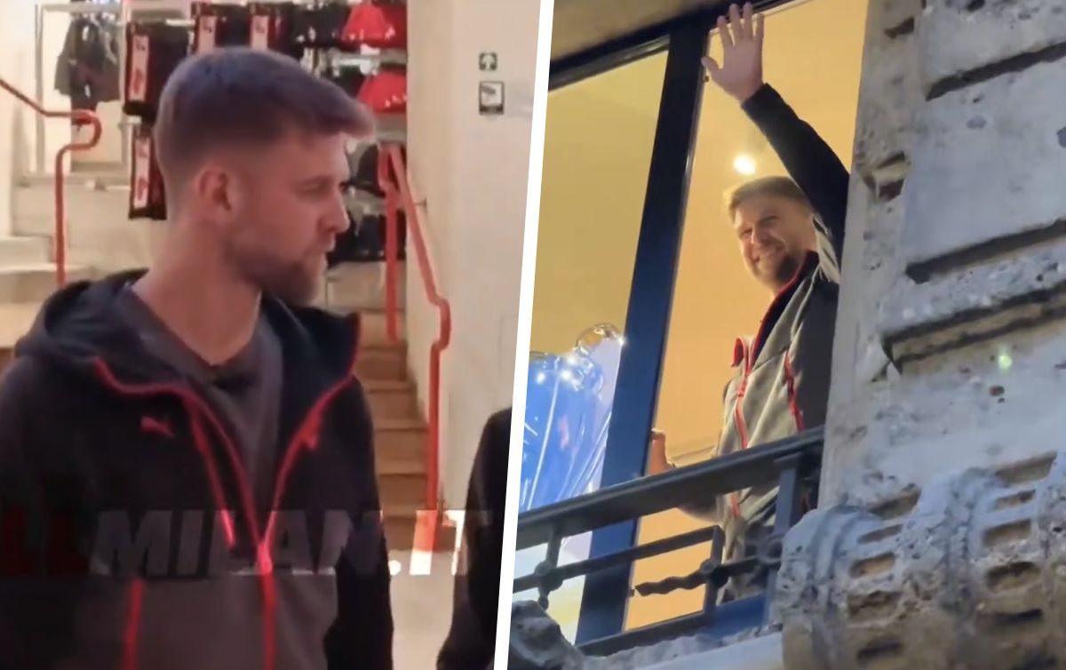 Watch: Fullkrug meets Milan fans at Via Dante store after Lecce heroics