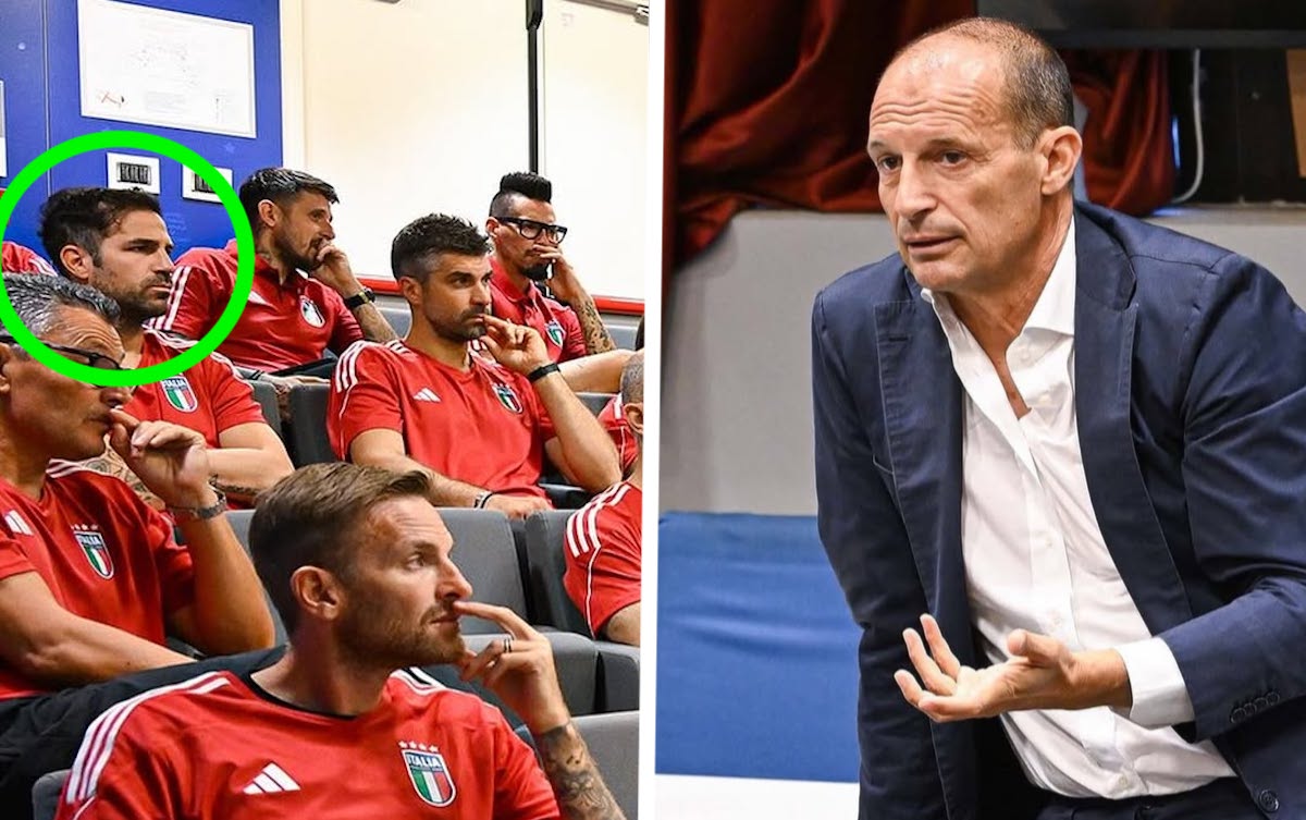 Teacher and student to opponents: Allegri faces Fabregas after Coverciano lecture