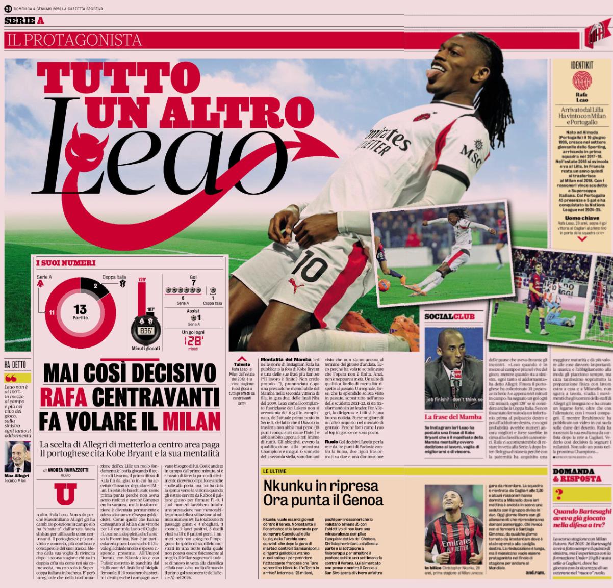 GdS Leao focus January 4