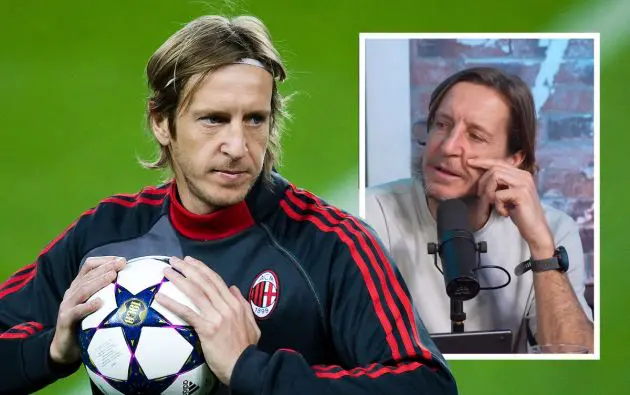 Massimo Ambrosini of AC Milan