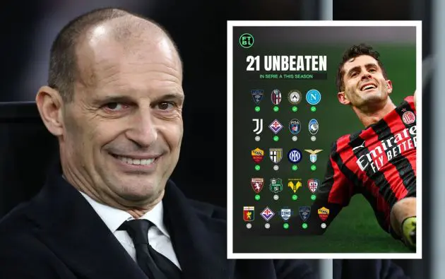 AC Milan coach Massimiliano Allegri