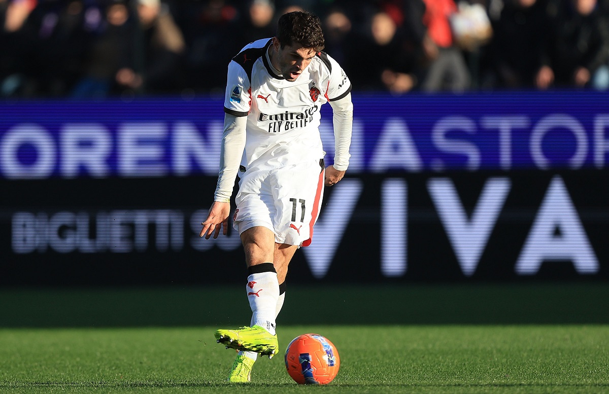 Pulisic miss Fiorentina-Milan