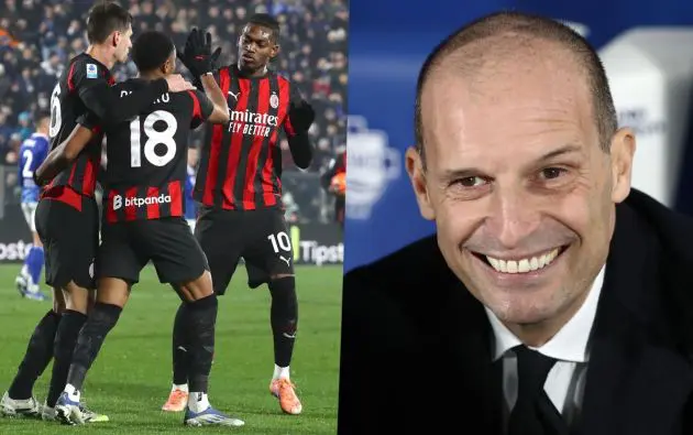 AC Milan coach Massimiliano Allegri