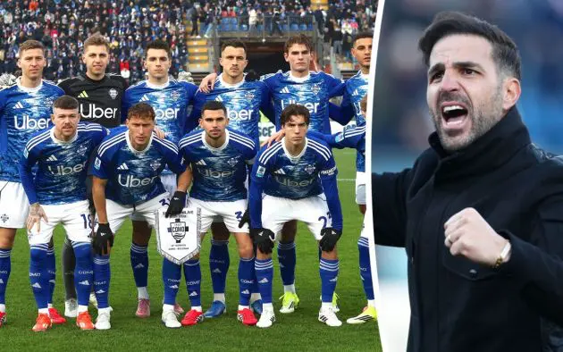 Como 1907 coach Cesc Fabregas