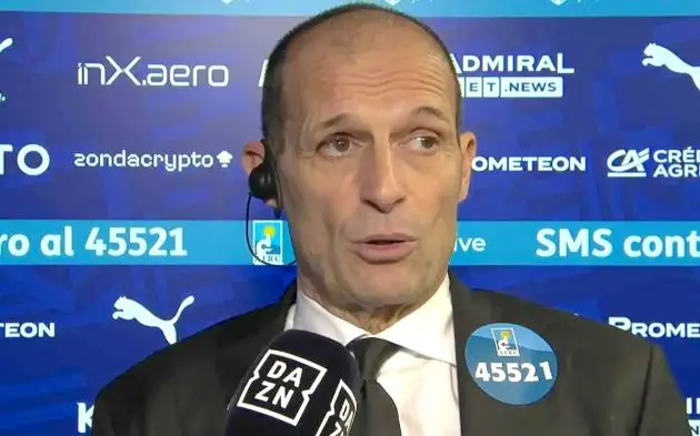 massimiliano allegri dazn