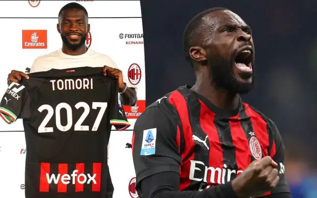 Fikayo Tomori of AC Milan