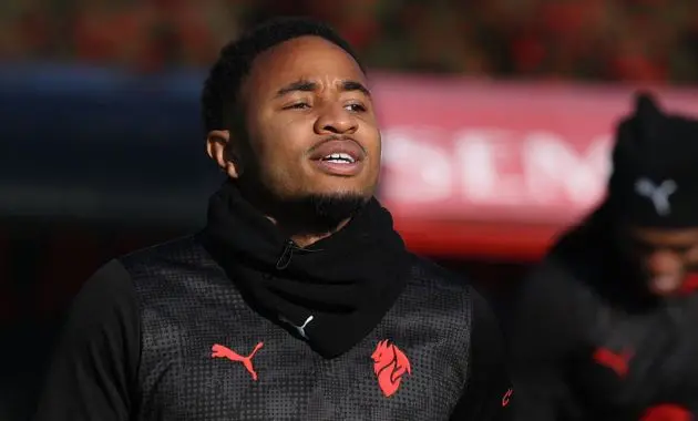 Christopher Nkunku of AC Milan