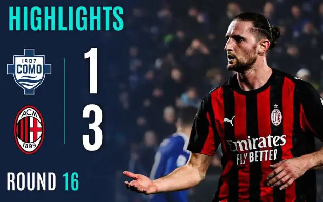 como 1-3 milan highlights