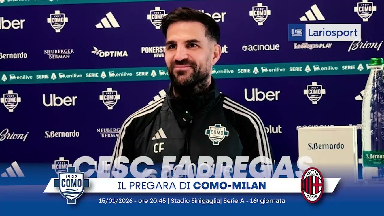 Como boss Fabregas previews meeting with the Allegri: “Champions League against Serie D”