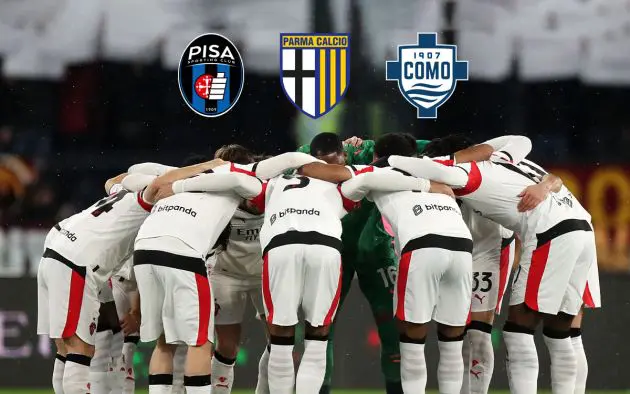 Pisa, Parma and Como games rescheduled
