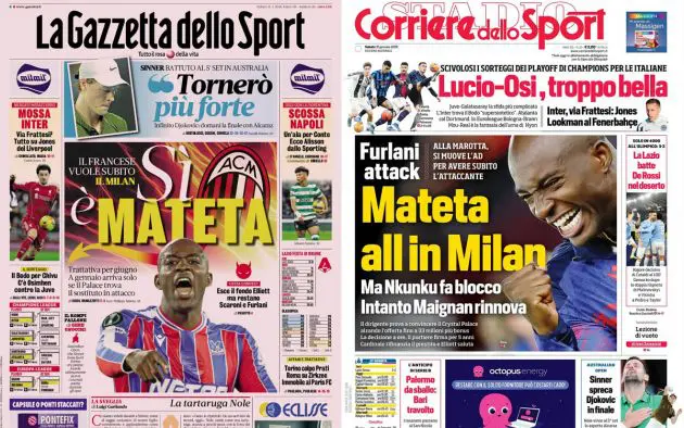 Papers Italy January 31 2026