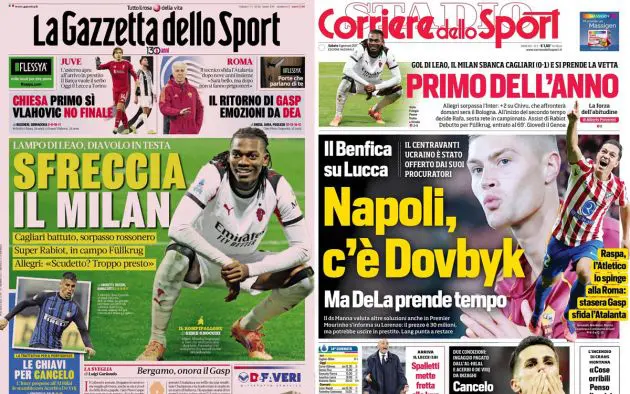 Papers Italy January 3 2026