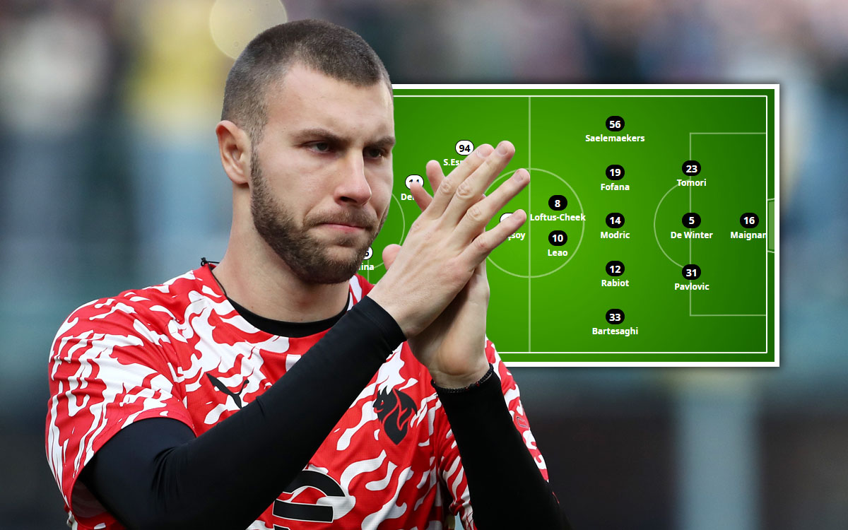 GdS: Milan’s predicted XI for Cagliari clash – Pavlovic and Leao to grit their teeth