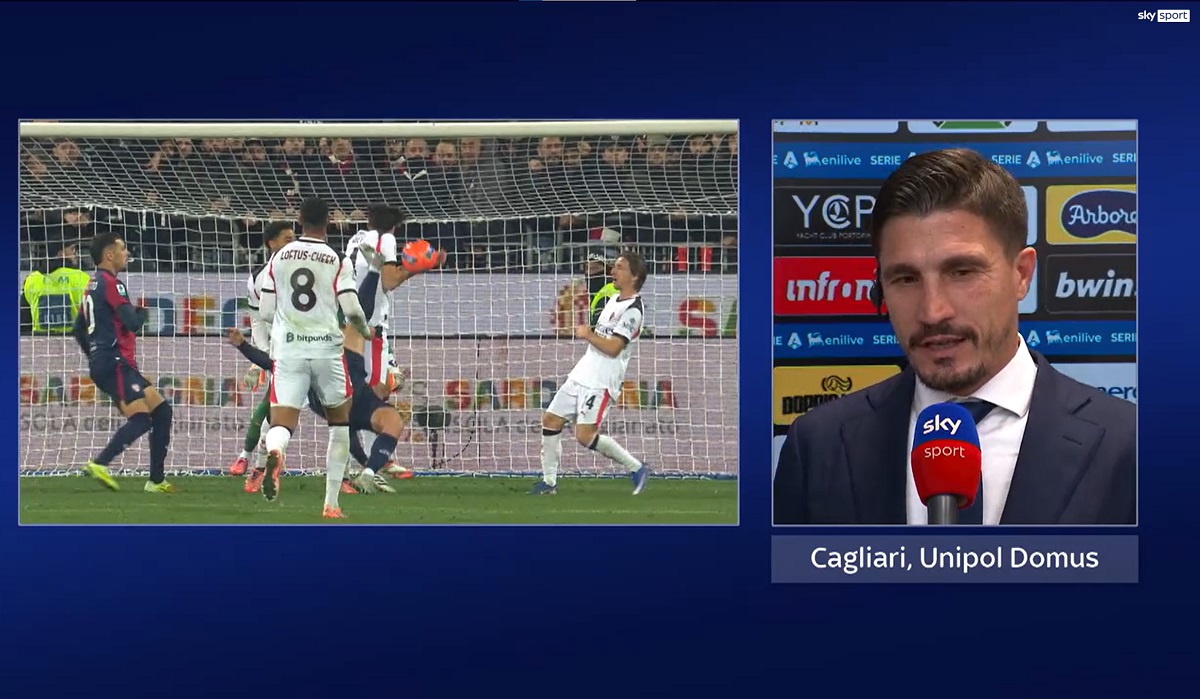 Cagliari manager shares honest take on Ricci handball: “Not a penalty for me”