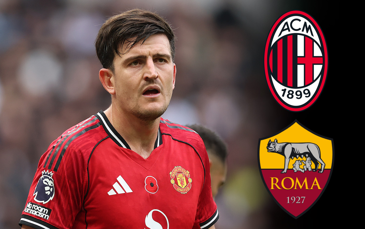 Sky: Milan and Roma evaluating move for Man Utd defender Maguire – the latest