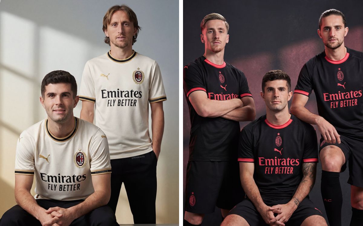 Photos: New predictions for AC Milan’s 2026-27 away and third shirts arrive