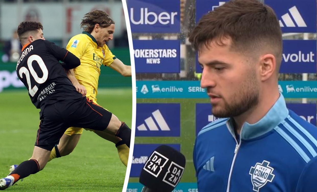 Como star Baturina discusses 'dream' Modric battle and jokes about shirt swapping