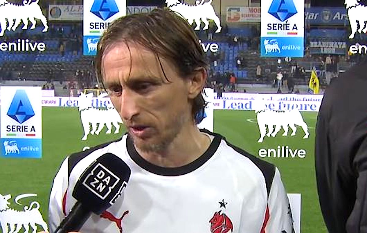 Modric admits Milan ‘relaxed’ against Pisa before winner and thanks fans: “It’s a privilege”
