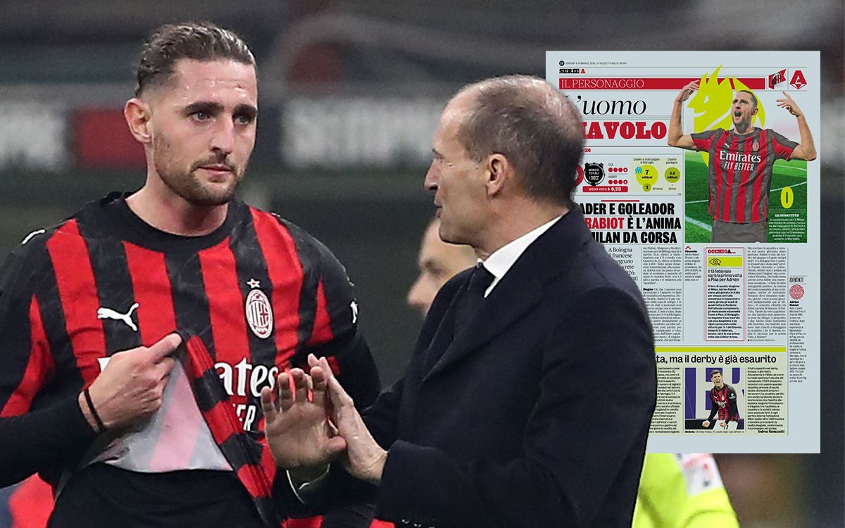 GdS: ‘The best Rabiot’ – Allegri’s praise difficult to deny after Bologna performance