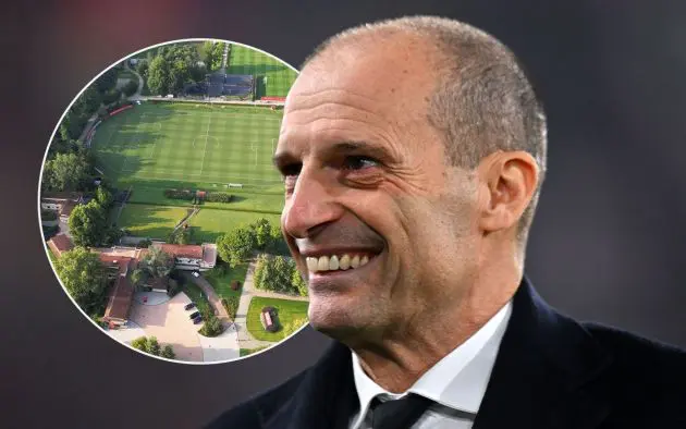 Allegri smiles Milanello