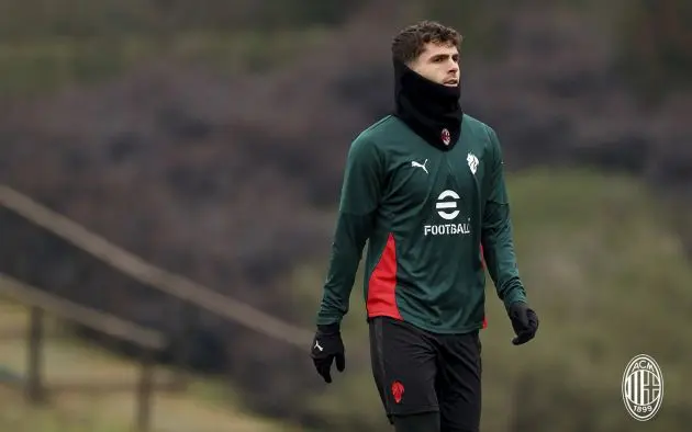 Christian Pulisic Milanello