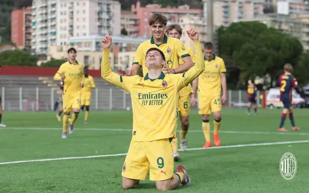 Domnitei goal, Genoa 1-2 Milan Primavera
