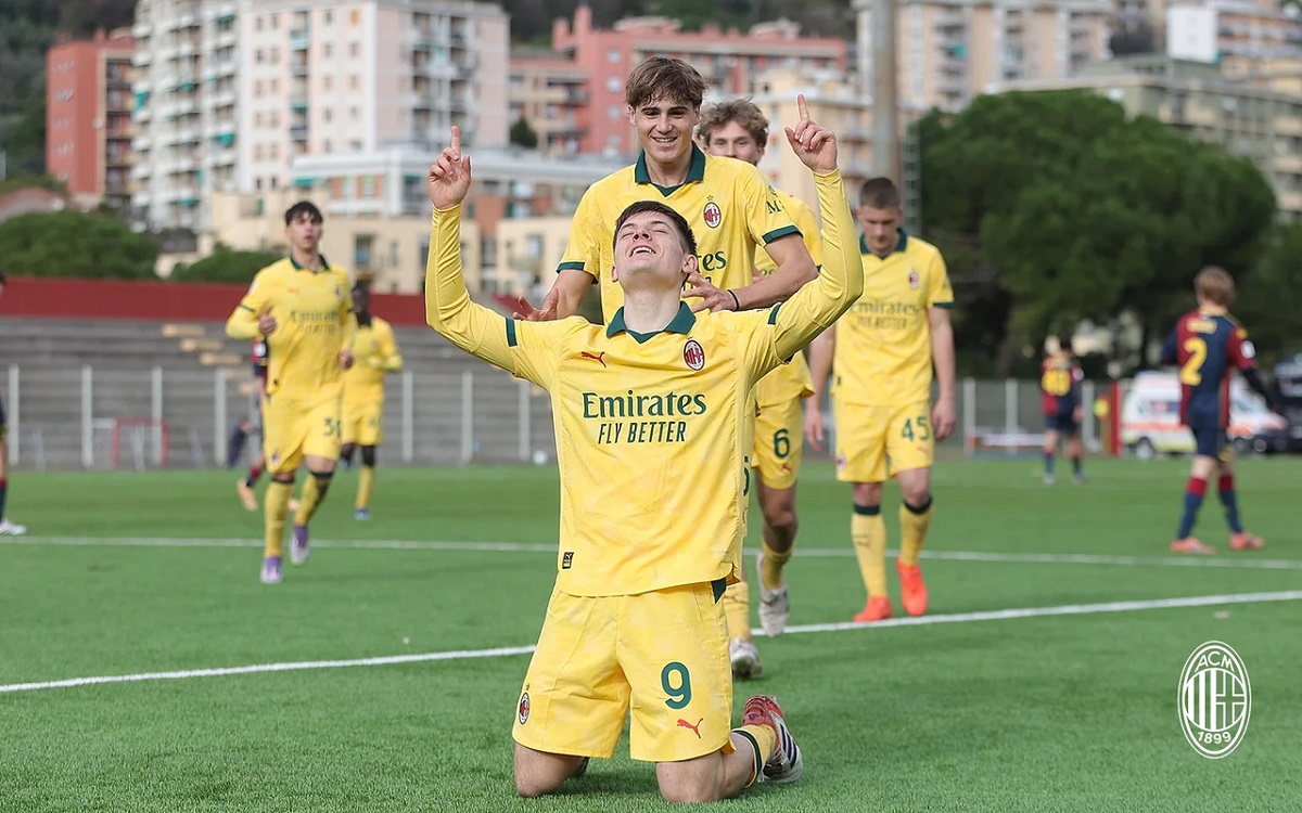 Domnitei goal, Genoa 1-2 Milan Primavera