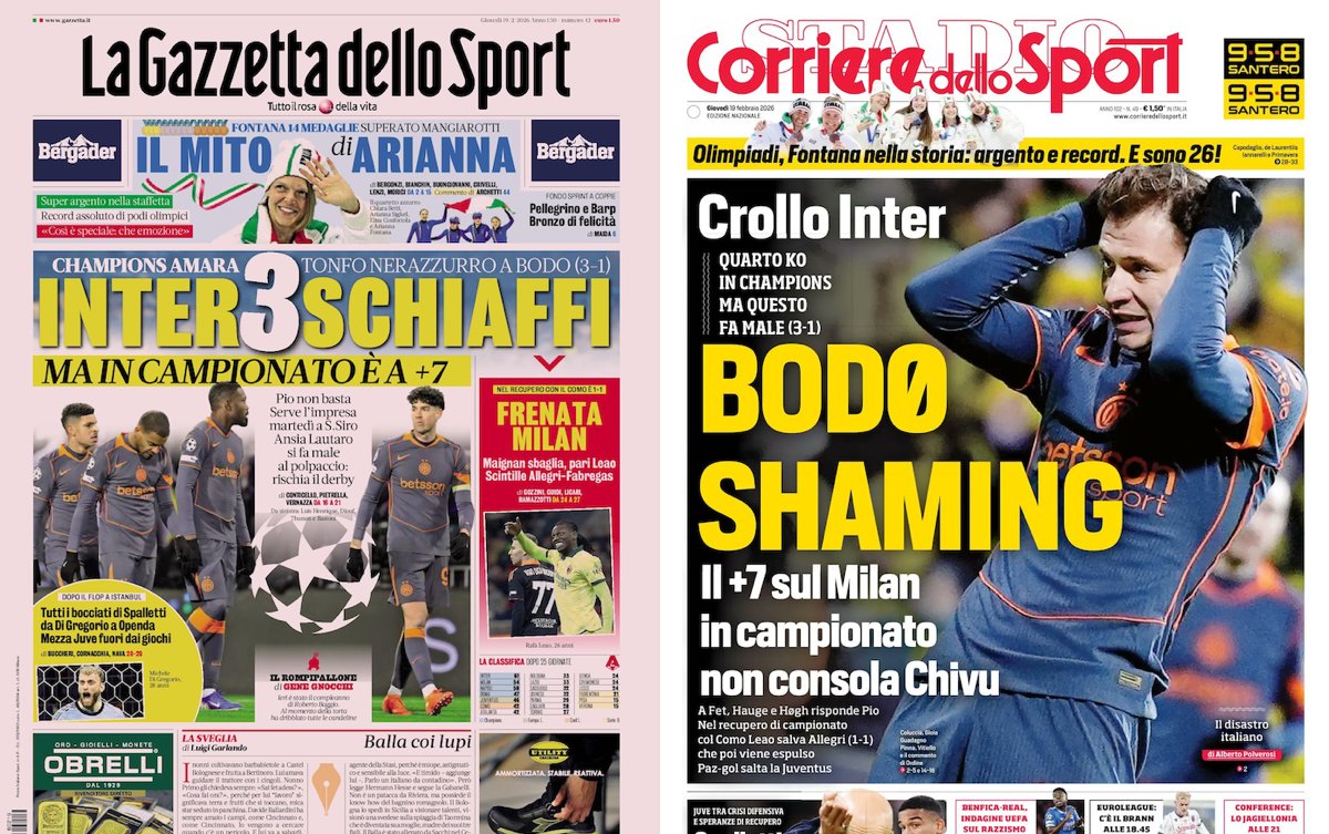 Gallery: ‘Leao saves Milan’, ‘Allegri and Fabregas tension’ – Today’s front pages in Italy