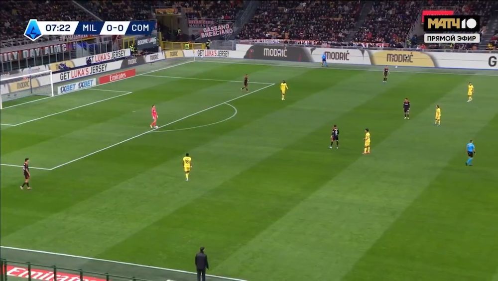tactical analysis milan 1-1 como