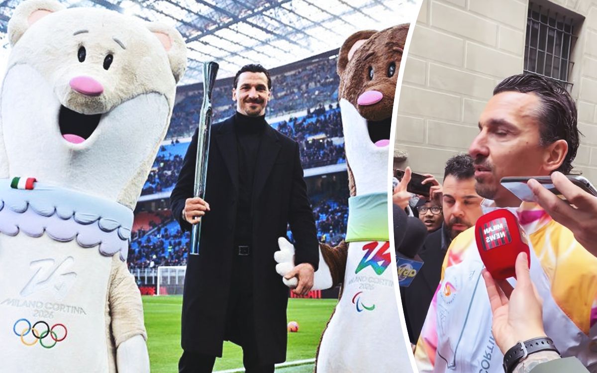 ‘Milan is like a second home’ – Ibrahimovic thanks Italy after Olympic torchbearer duties