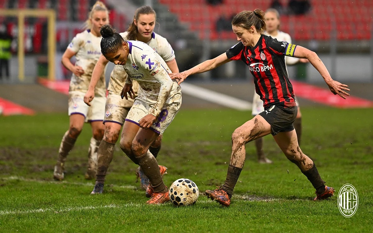 AC Milan Women 0-1 Fiorentina: Season target now difficult after muddy affair