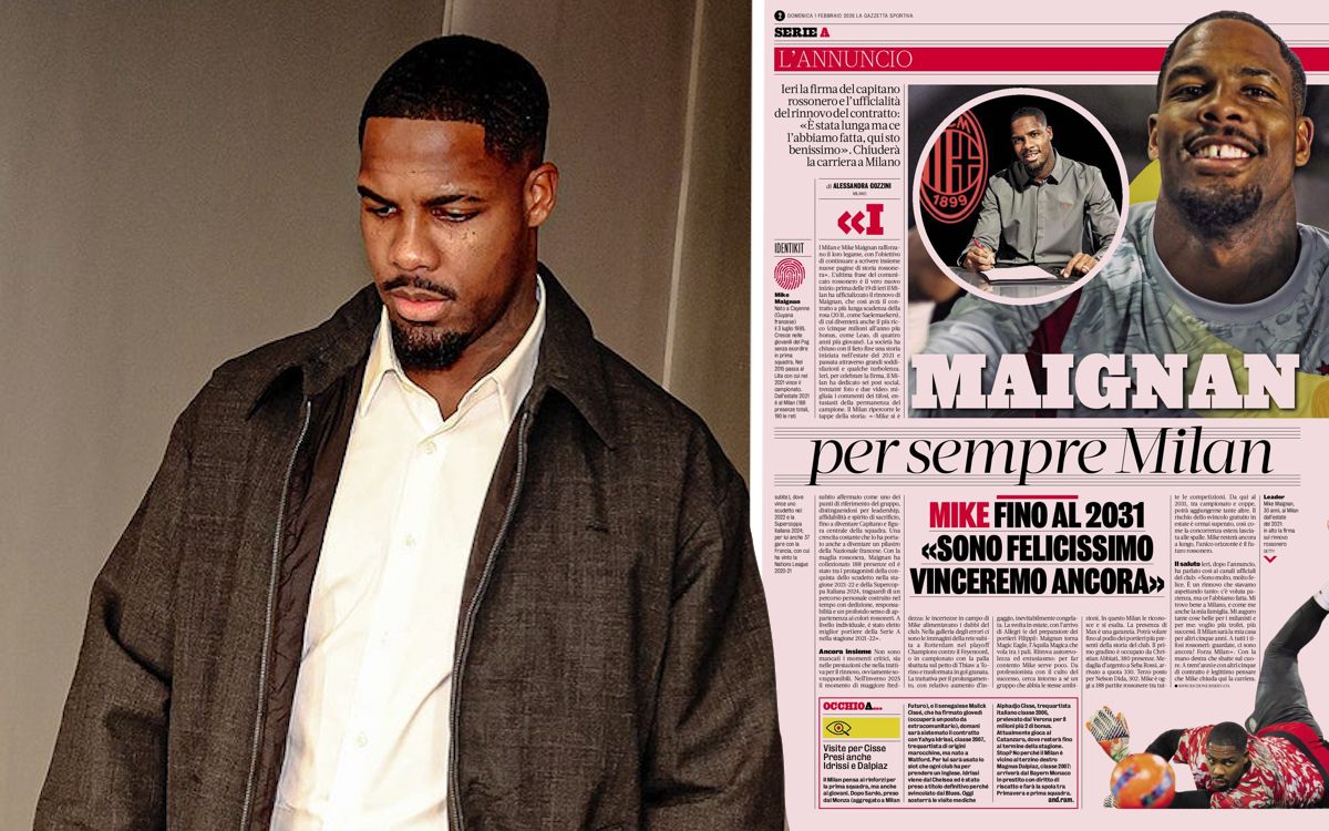 GdS: 'Forever Milan' - Maignan statement arrives with new long-term renewal