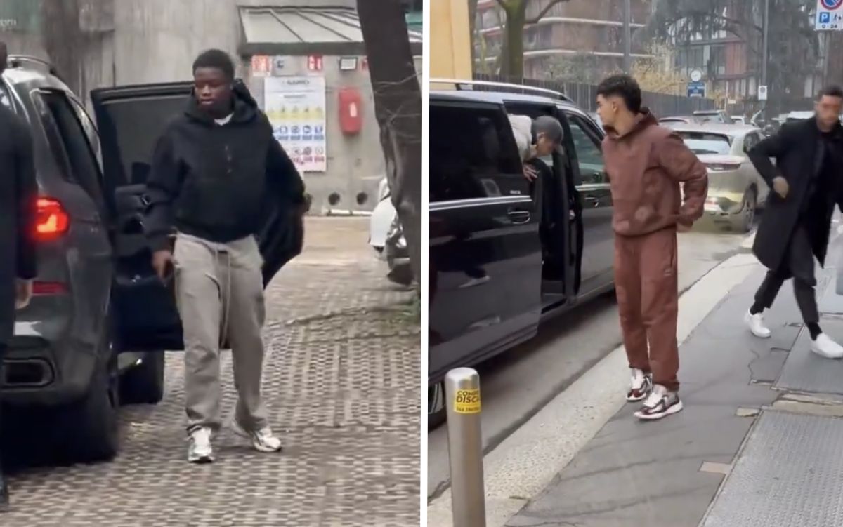 Watch: Cisse and Regragui arrive to undergo medicals ahead of joining Milan