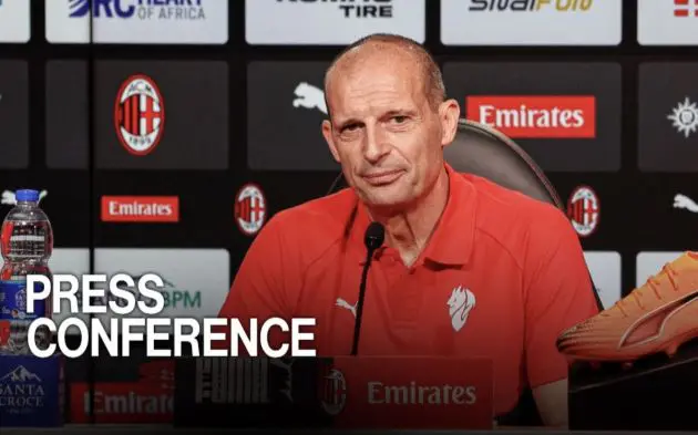 massimiliano allegri press conference