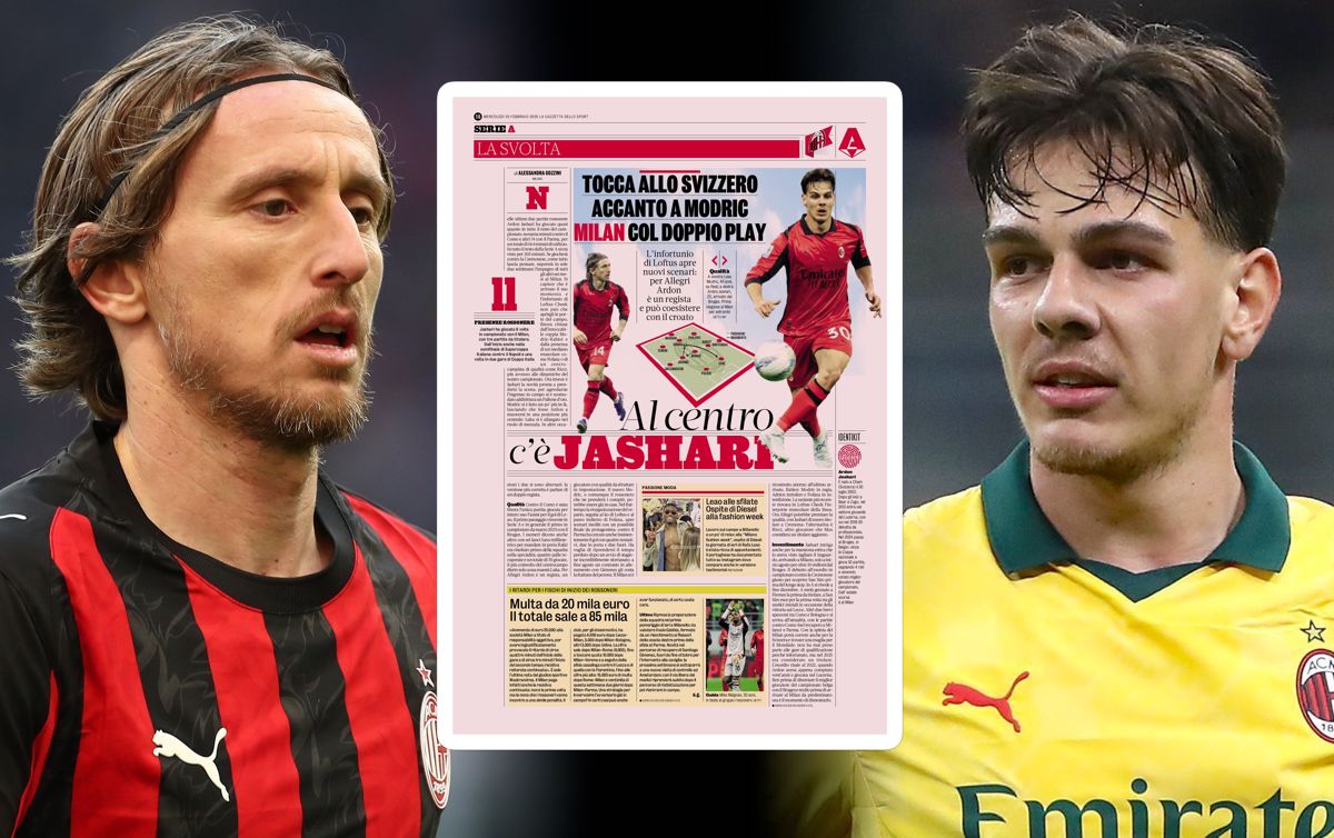 GdS: The 'double playmaker' idea is born - how Allegri will build around Jashari and Modric