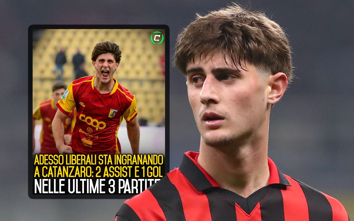 CM: Liberali begins to shine in Serie B - the truth about his future and summer Milan exit