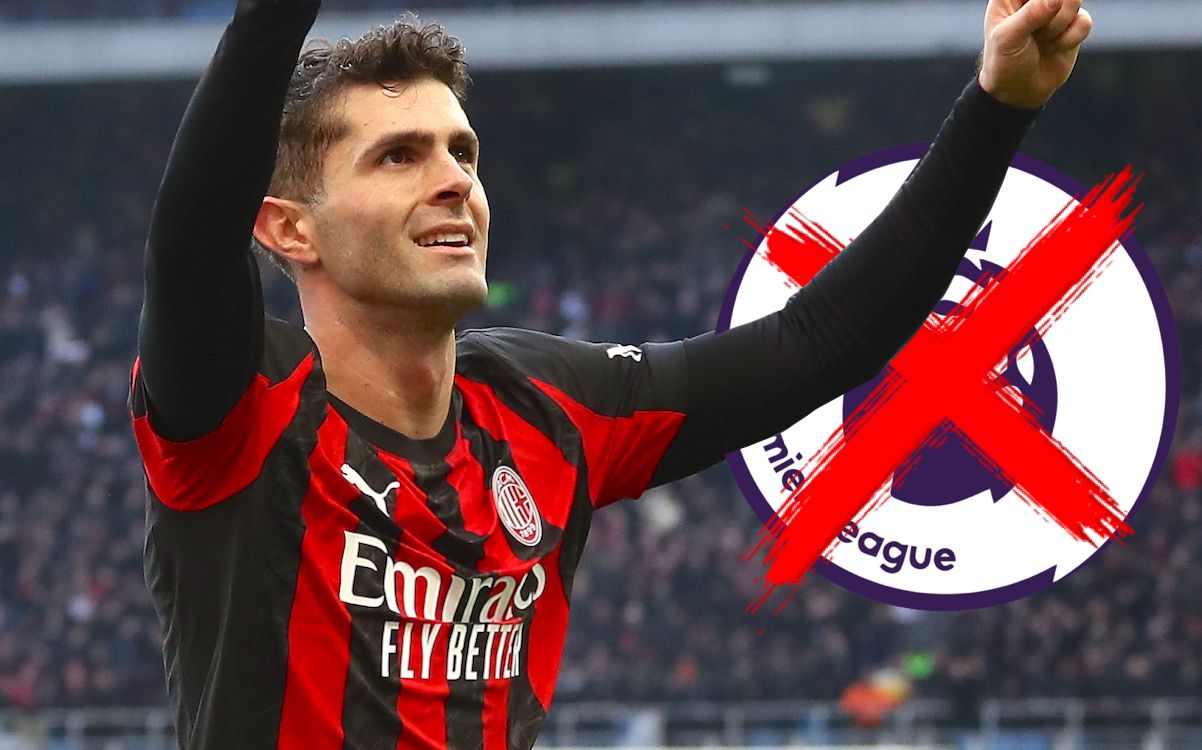 Christian Pulisic of AC Milan