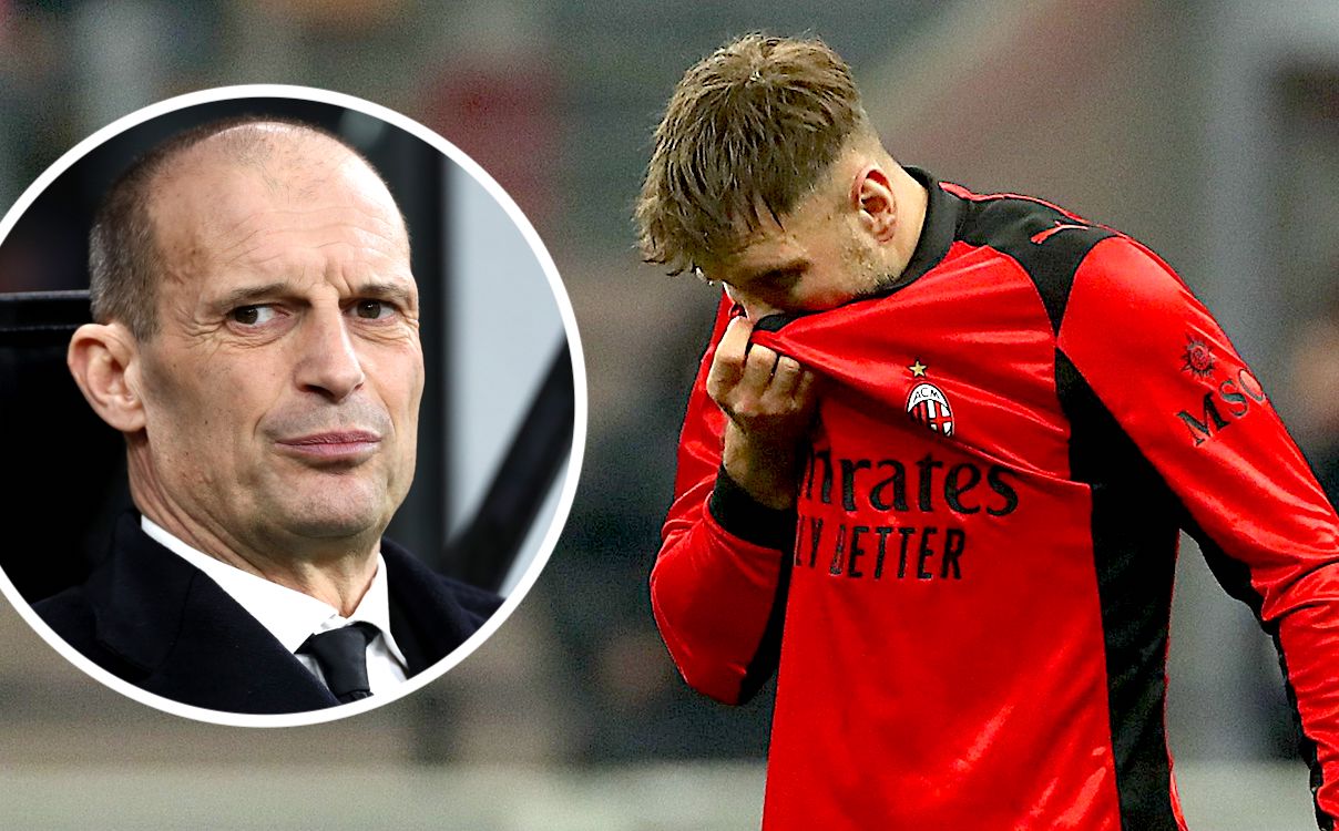 Niclas Fullkrug of AC Milan allegri