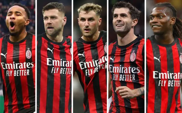 nkunku fullkug gimenez pulisic leao