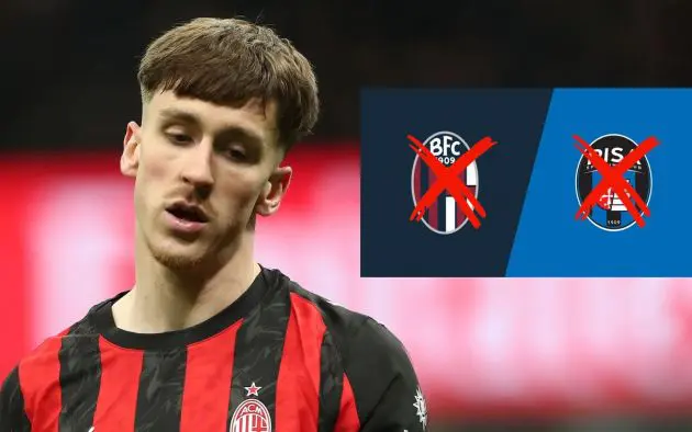 Alexis Saelemaekers of AC Milan