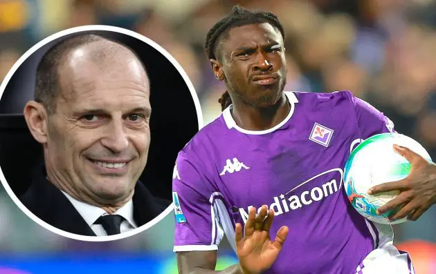 Moise Kean of ACF Fiorentina