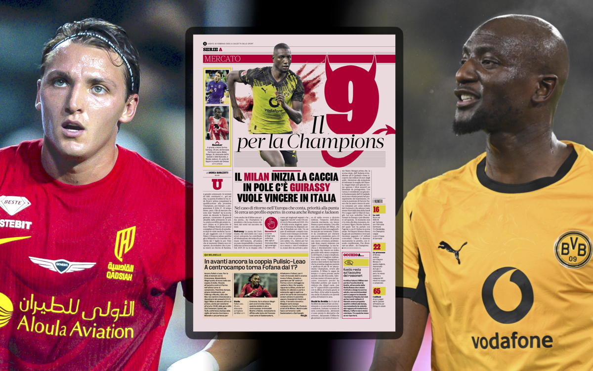 GdS: 'A No.9 for the Champions League' - Milan's targets from Guirassy to Retegui