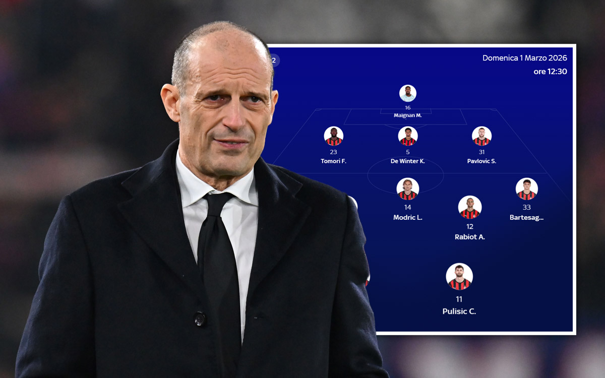 Sky: Milan's predicted XI to face Cremonese - Jashari on the bench
