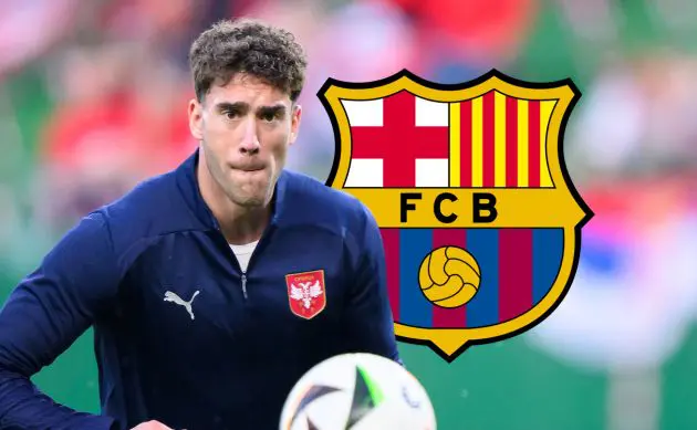 Dusan Vlahovic of Serbia