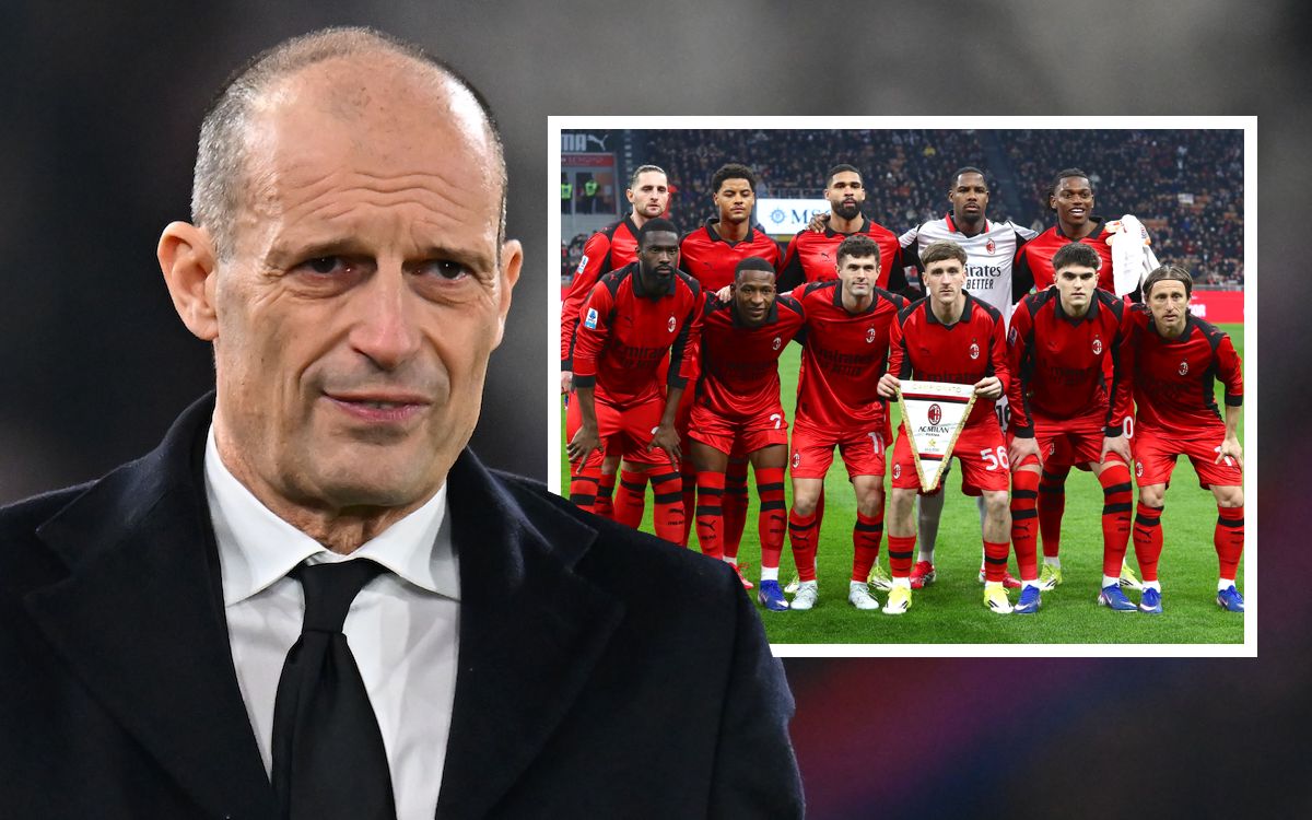 Massimiliano Allegri head coach of AC Milan