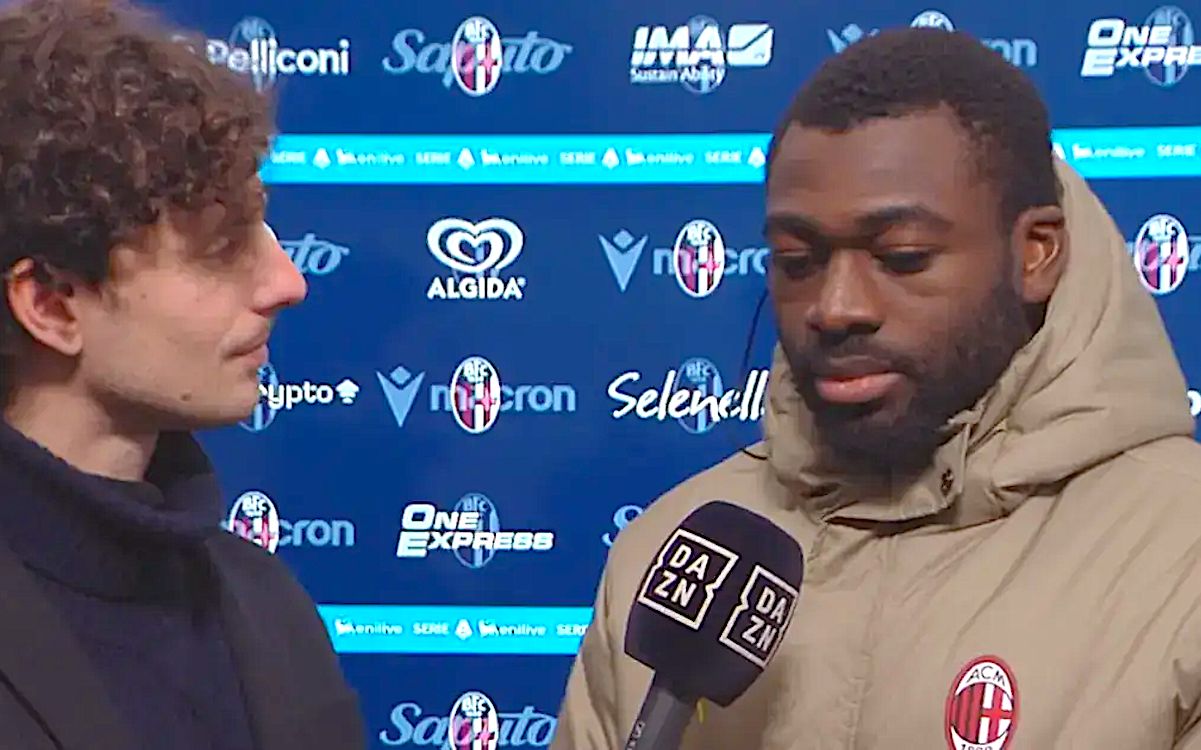 Fofana happy with ‘aggressive’ Milan performance in Bologna: “We’re all united”