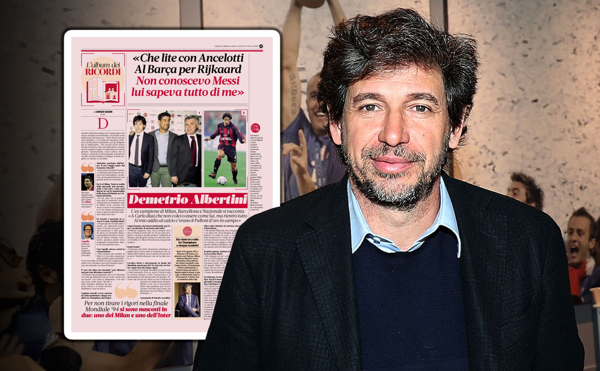 Albertini reflects on dazzling Milan career including debut, coaches and best moments